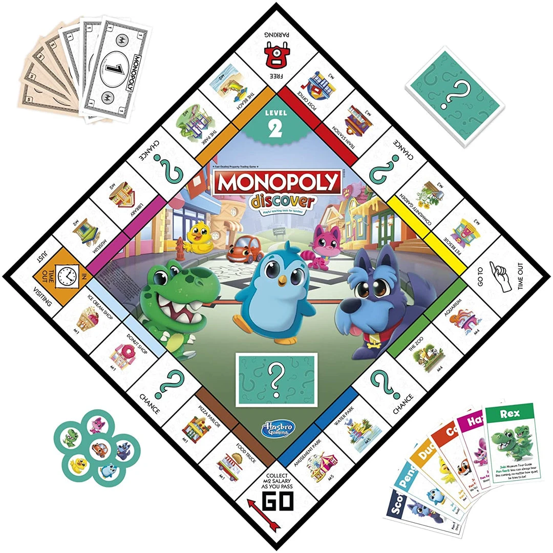 Hasbro Monopoly - Discover Board Games 3 Hasbro Monopoly - Discover Board Games