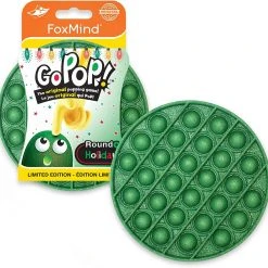 FoxMind Go Pop! Roundo Limited Edition: Green Glitter Best Selling Children Games