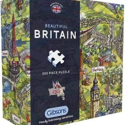 Jun 13-19, 2022 Puzzle - Gibsons - Beautiful Britain (500 Pieces)