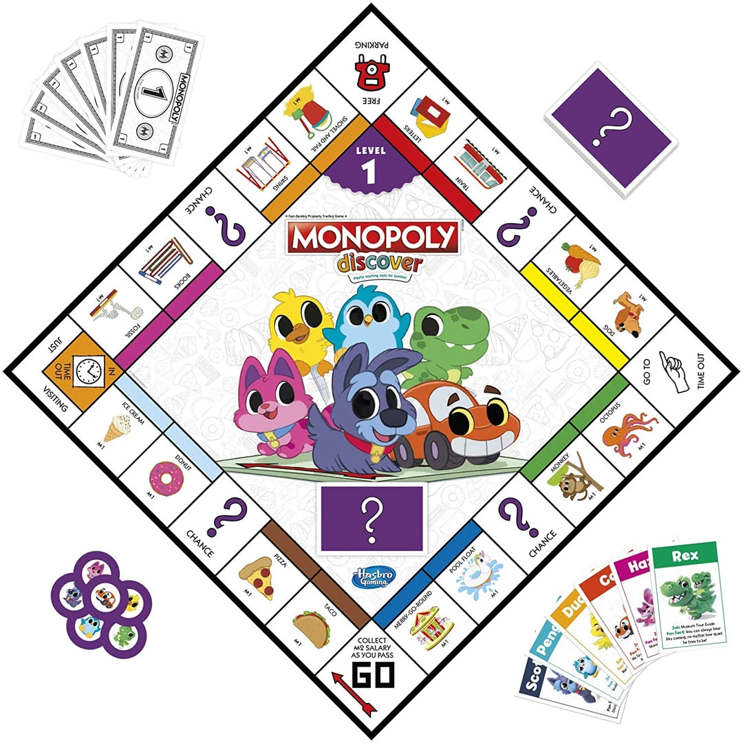 Hasbro Monopoly - Discover Board Games 2 Hasbro Monopoly - Discover Board Games