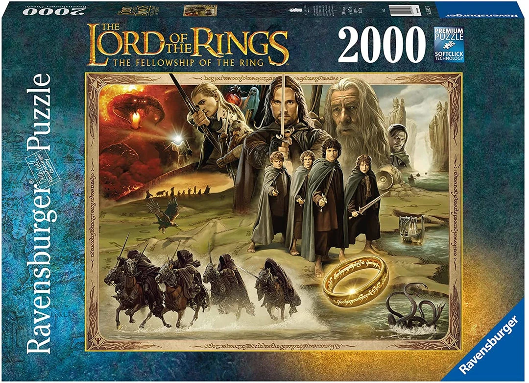 May 16-22, 2022 Puzzle Ravensburger - Lord Of The Rings: The Fellowship Of The Ring (2000 Pieces) 1 May 16-22, 2022 Puzzle Ravensburger - Lord Of The Rings: The Fellowship Of The Ring (2000 Pieces)