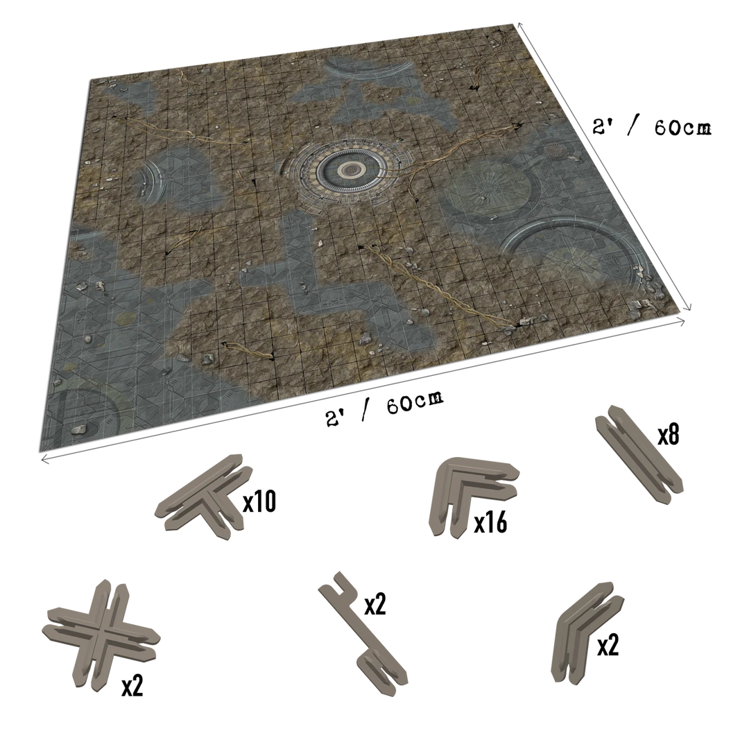 Battle Systems Ltd Battle Systems Scifi Terrain Trader Encampment Core Set (Import) 9 Battle Systems Ltd Battle Systems Scifi Terrain Trader Encampment Core Set (Import)