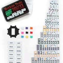 LKL Games Board Games Mexican Train DELUXE