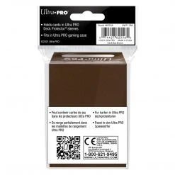 Deck Boxes Ultra Pro - PRO 80+ Deck Box: Brown 5 Deck Boxes Ultra Pro - PRO 80+ Deck Box: Brown