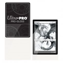 Jun 27-Jul 3, 2022 Ultra Pro - PRO-Gloss 100ct Standard Deck Protector® Sleeves: Clear