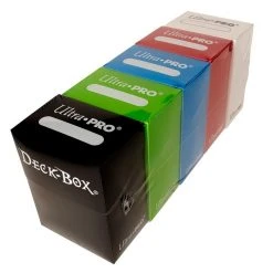 Deck Boxes Ultra Pro Deck Box Bundle - 5 Mana Colors (Black, Green, Blue, Red And White)