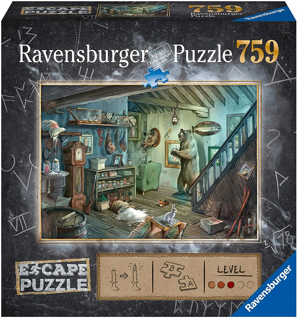 Puzzle - Ravensburger - Escape Puzzle: Forbidden Basement (759 Pieces) Jun 13-19, 2022 1 Puzzle - Ravensburger - Escape Puzzle: Forbidden Basement (759 Pieces) Jun 13-19, 2022