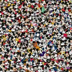 Puzzle - Ravensburger - Challenge Puzzle: Disney Mickey Multi-Coloured (1000 Pieces)