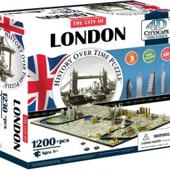 Puzzle - 4D Cityscape - History Over Time Puzzle: London (1158 Pieces)