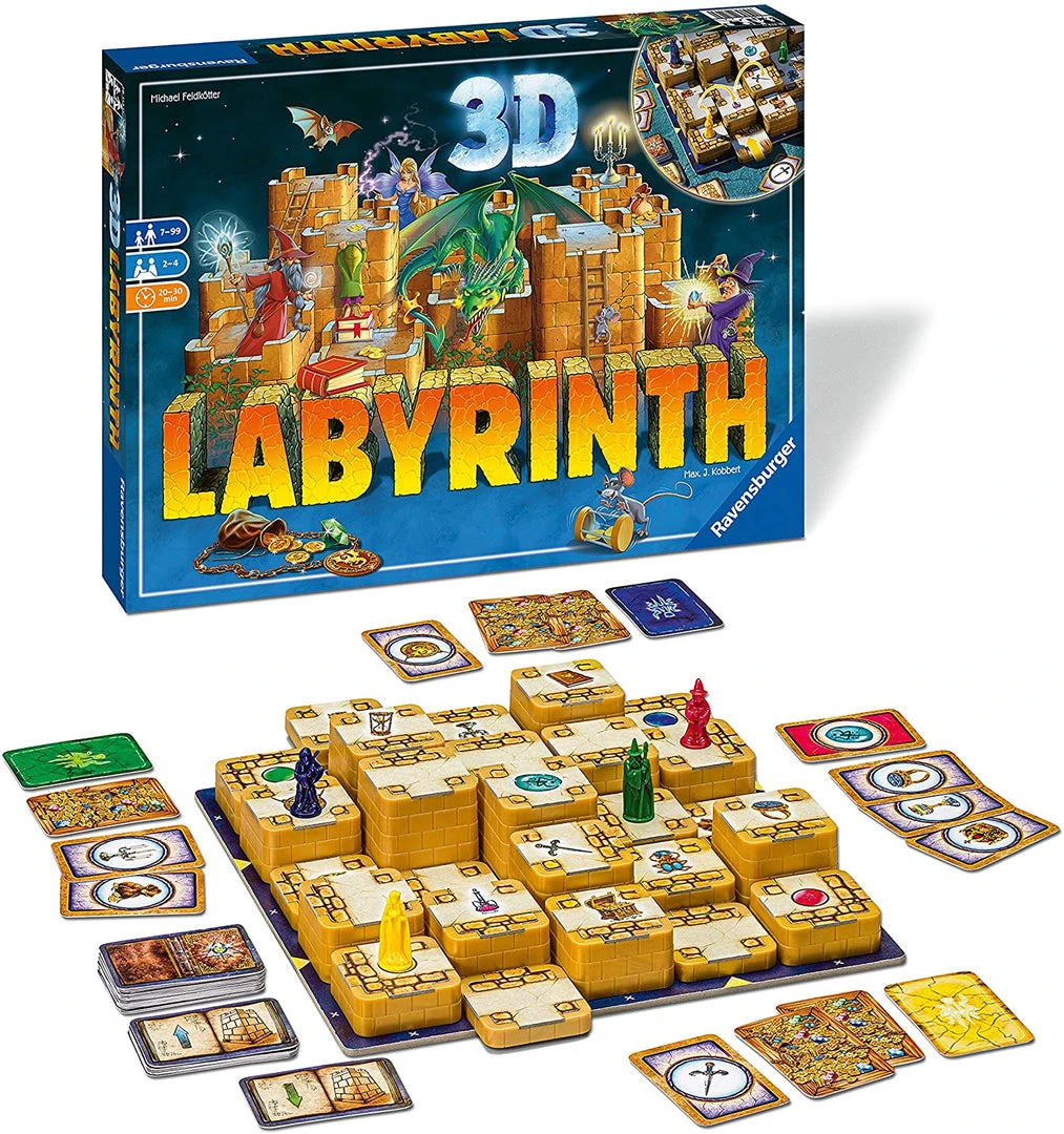 Ravensburger Board Games 3D Labyrinth 1 Ravensburger Board Games 3D Labyrinth