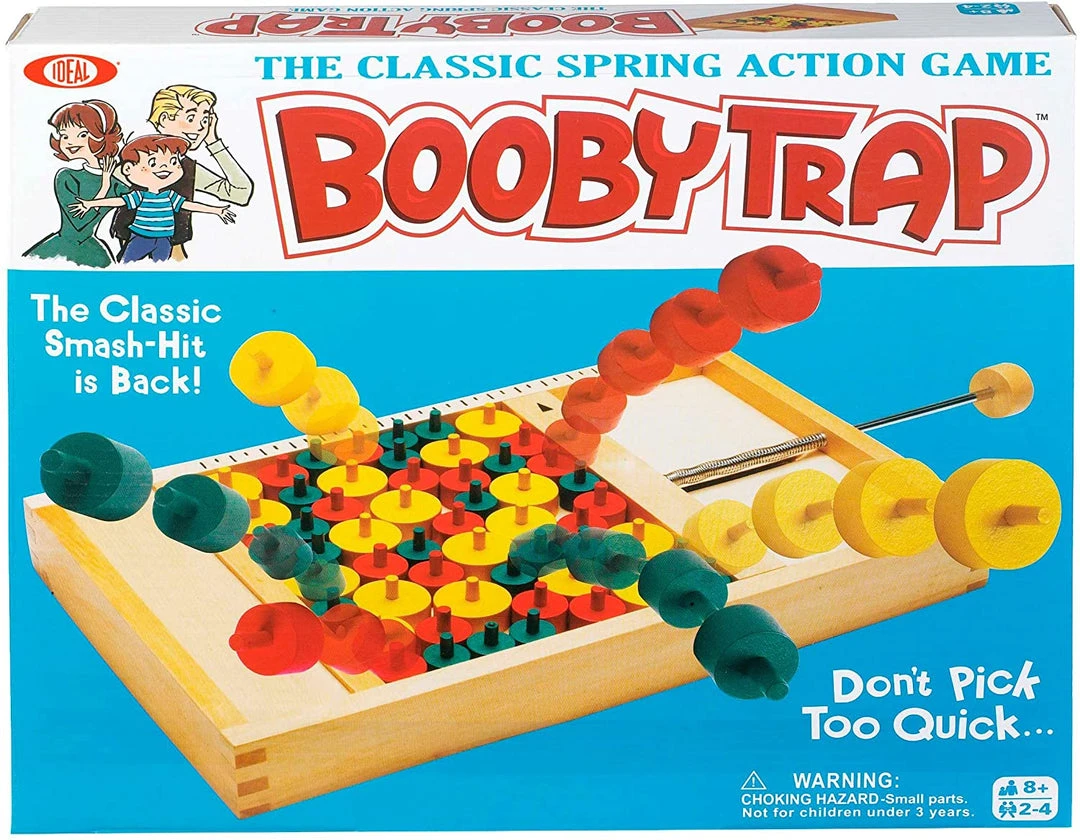 Ideal Booby Trap Classic Wood Game (a.k.a. Oh Snap!) 1 Ideal Booby Trap Classic Wood Game (a.k.a. Oh Snap!)