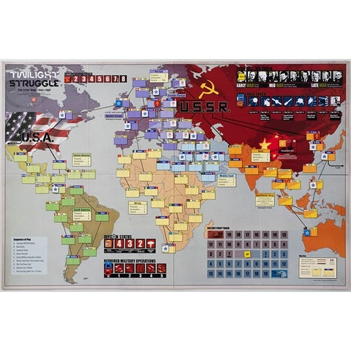 GMT Games Twilight Struggle (Deluxe Edition) (8th Printing) 4 GMT Games Twilight Struggle (Deluxe Edition) (8th Printing)