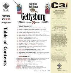GMT Games C3i Magazine Issue #32 Magazines