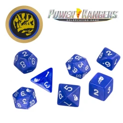 Renegade Game Studios Power Rangers: Roleplaying Game Dice Set - Blue Jun 20-26, 2022