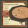 Kroeger Crokinole: 3 In 1 Deluxe Edition Board Games