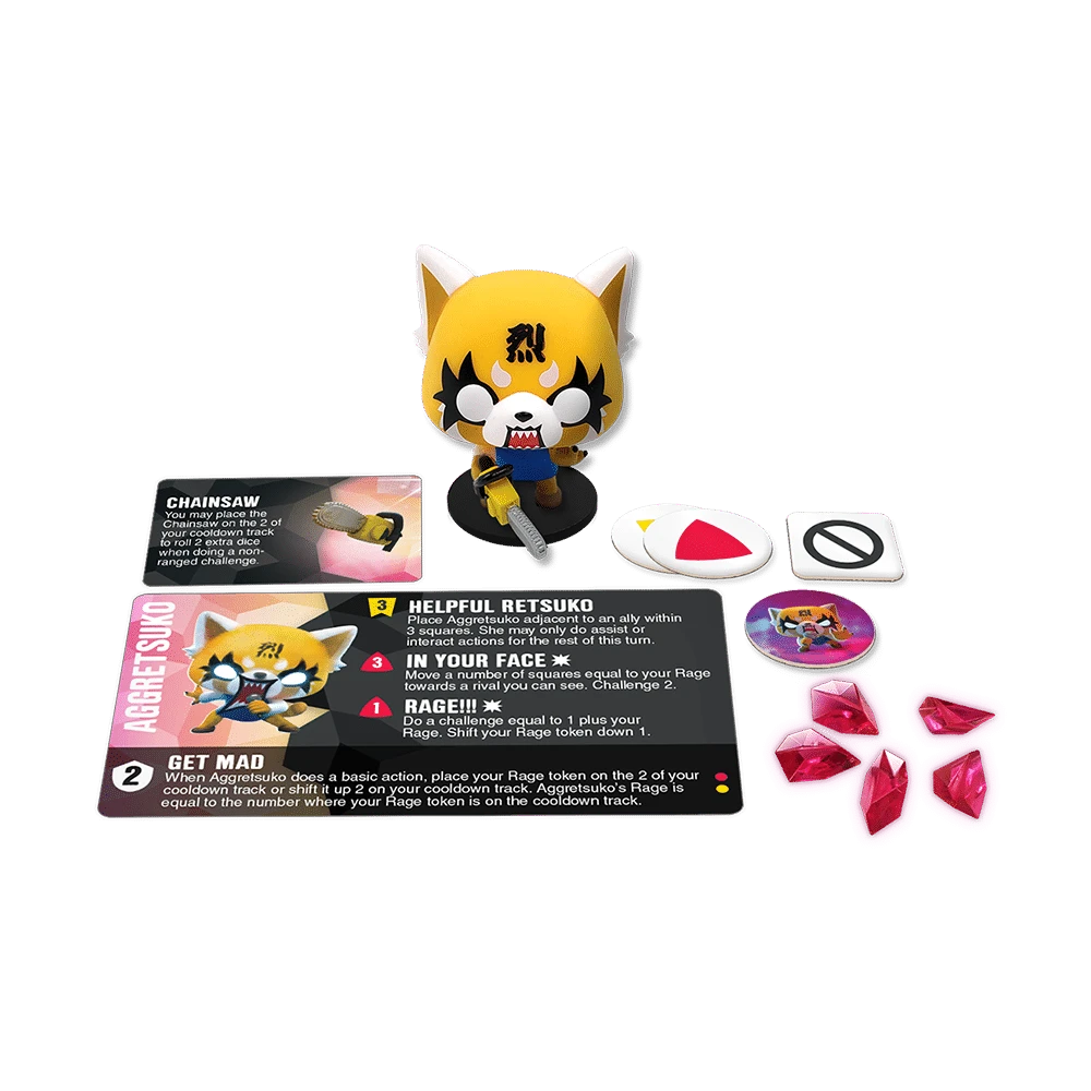 Funko Games Funkoverse Strategy Game: Aggretsuko 100 3 Funko Games Funkoverse Strategy Game: Aggretsuko 100