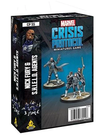 Atomic Mass Games Marvel: Crisis Protocol – Nick Fury & S.H.I.E.L.D. Agents Character Pack 1 Atomic Mass Games Marvel: Crisis Protocol – Nick Fury & S.H.I.E.L.D. Agents Character Pack