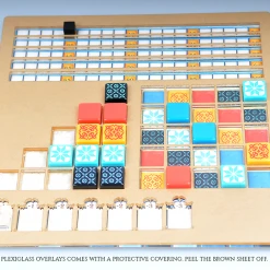 Meeple Realty - A-Z Overlays (Compatible With Azul)