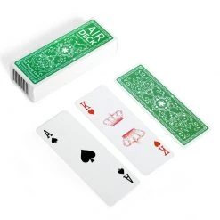TipTop Things Board Games Air Deck Playing Cards - Classic Green