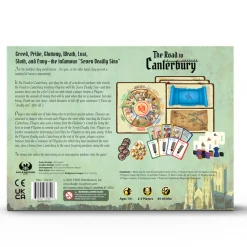 Gryphon Games Board Games The Road To Canterbury (Second Edition)