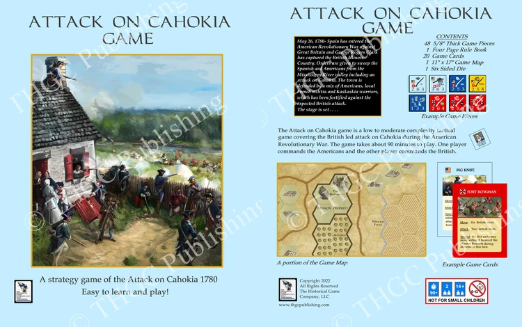 The Historical Game Company Attack On Cahokia Game 1 The Historical Game Company Attack On Cahokia Game