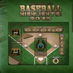 Eagle-Gryphon Games Baseball Highlights: 2045 - Single Player Play Mat