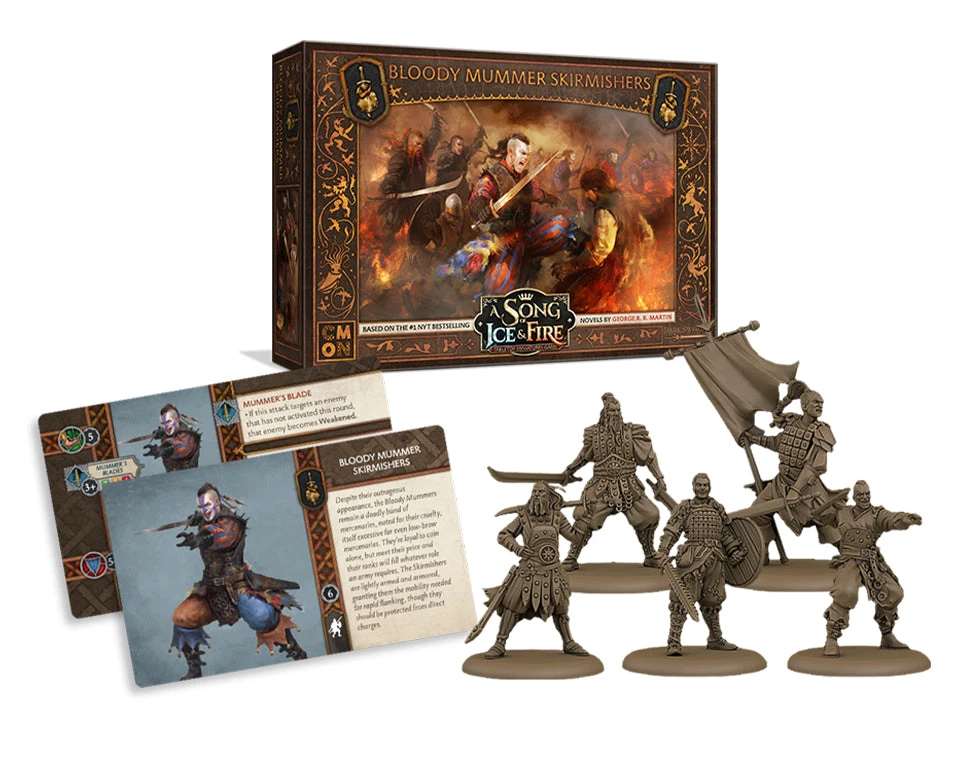 CMON Limited A Song Of Ice & Fire: Tabletop Miniatures Game - Bloody Mummer Skirmishes 1 CMON Limited A Song Of Ice & Fire: Tabletop Miniatures Game - Bloody Mummer Skirmishes