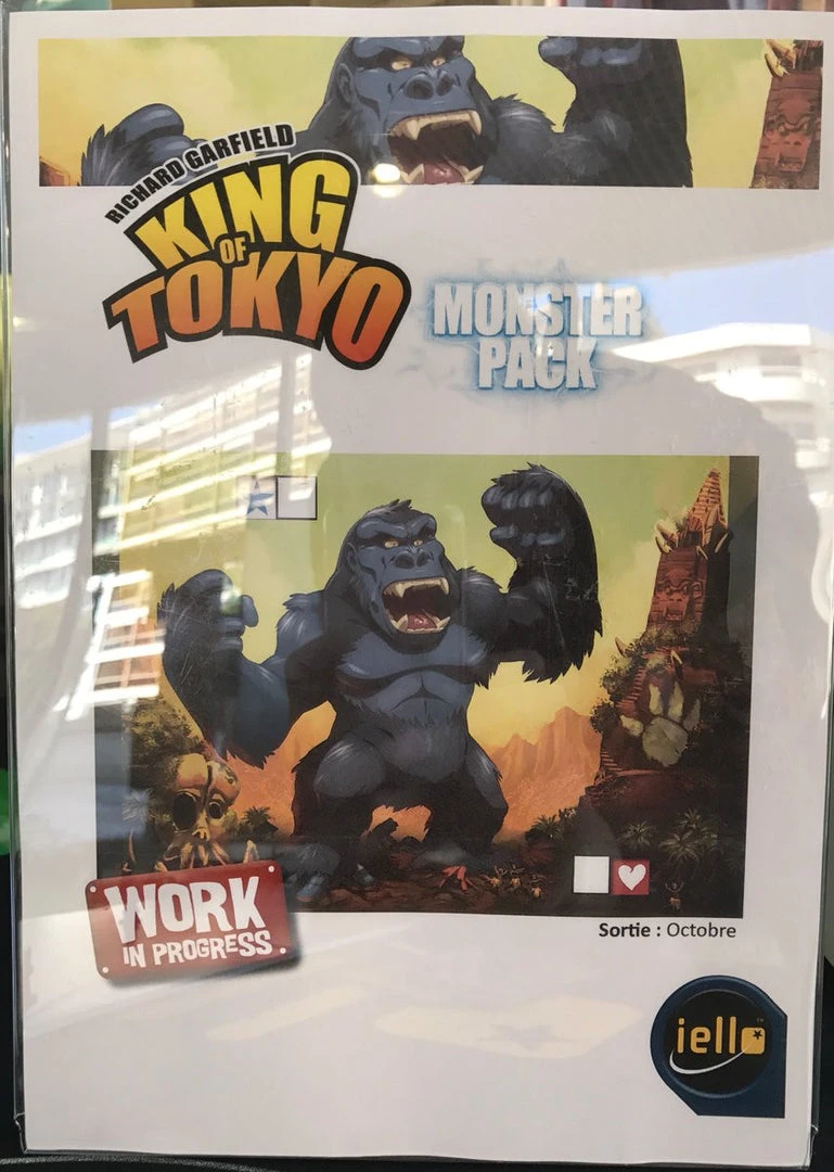 IELLO Board Games King Of Tokyo: Monster Pack - King Kong 1 IELLO Board Games King Of Tokyo: Monster Pack - King Kong