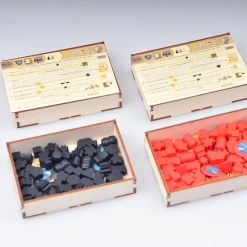 Meeple Realty - Caledonia Settlement (Compatible With Clans Of Caledonia) (Includes Plexiglass Overlay) (For First Edition Of The Game)