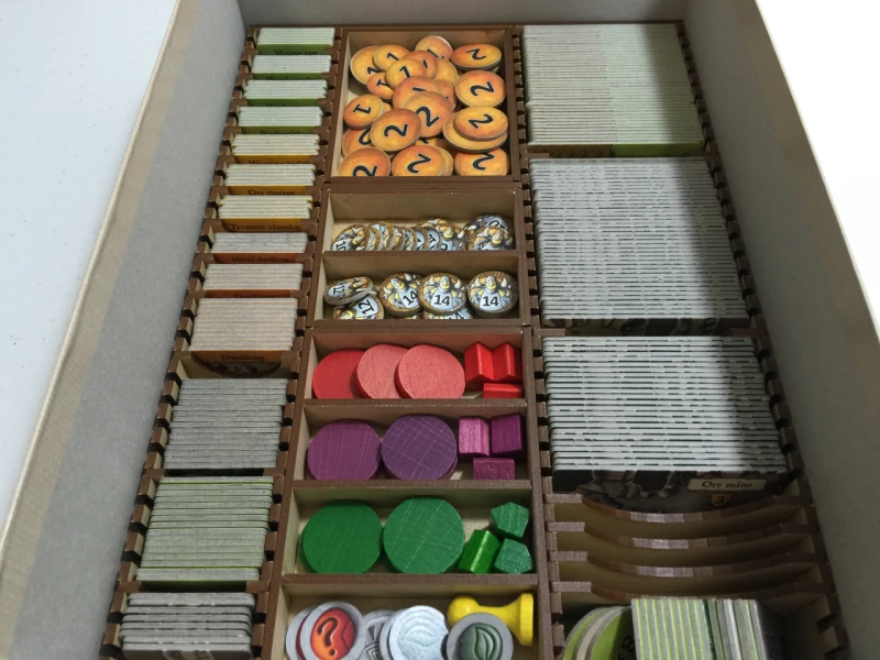 Go7 Gaming - CAV-001 Insert For Caverna 5 Go7 Gaming - CAV-001 Insert For Caverna