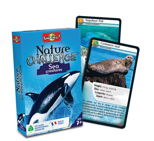 Bioviva Nature Challenge - Sea Creatures Board Games 1 Bioviva Nature Challenge - Sea Creatures Board Games