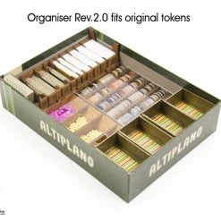 Gaming Trunk - Alpaca Organizer For Altiplano (Rev 2.1) (Walnut)