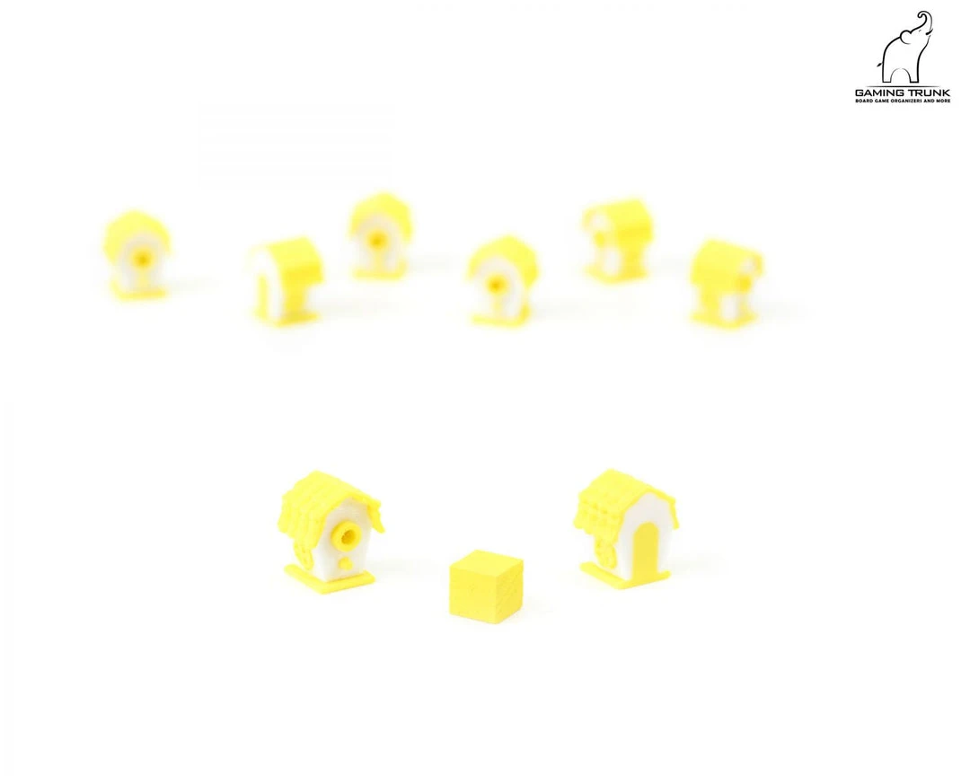 Gaming Trunk - Action Markers Compatible With Wingspan 6 Gaming Trunk - Action Markers Compatible With Wingspan