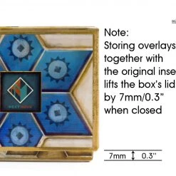 Gaming Trunk - Acrylic Overlays For The Azul Summer Pavilion Player Board