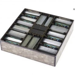 Gaming Trunk - Powerful Organizer For Dominion (Walnut. For Sleeved Cards)