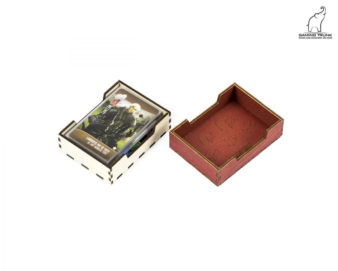 Gaming Trunk - Paladins Organizer For Paladins Of The West Kingdom (Red) 12 Gaming Trunk - Paladins Organizer For Paladins Of The West Kingdom (Red)