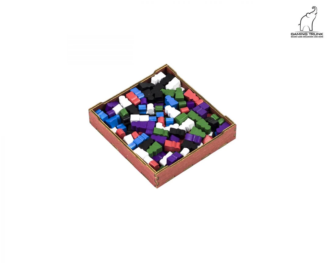 Gaming Trunk - Paladins Organizer For Paladins Of The West Kingdom (Red) 5 Gaming Trunk - Paladins Organizer For Paladins Of The West Kingdom (Red)