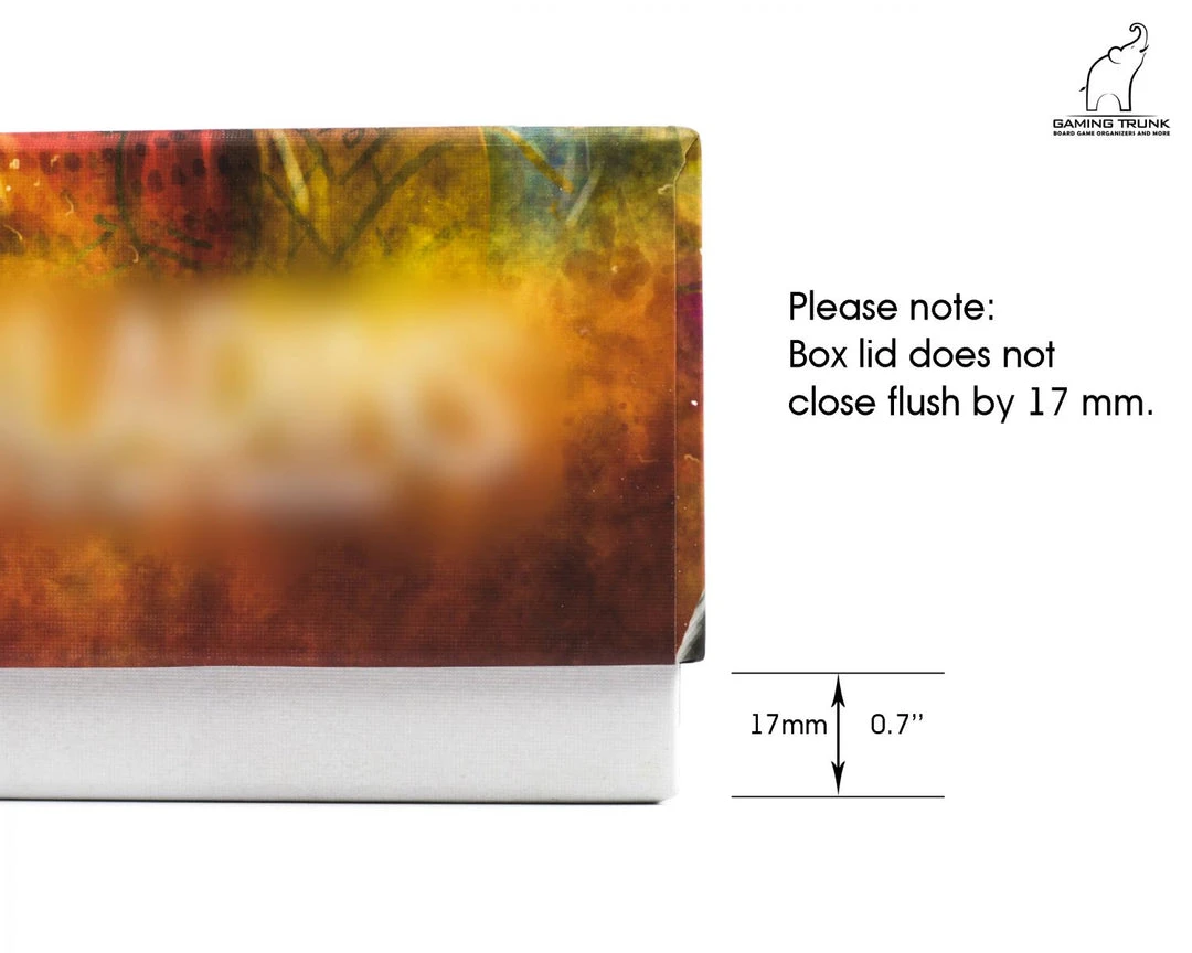 Gaming Trunk - Paladins Organizer For Paladins Of The West Kingdom (Red) 13 Gaming Trunk - Paladins Organizer For Paladins Of The West Kingdom (Red)