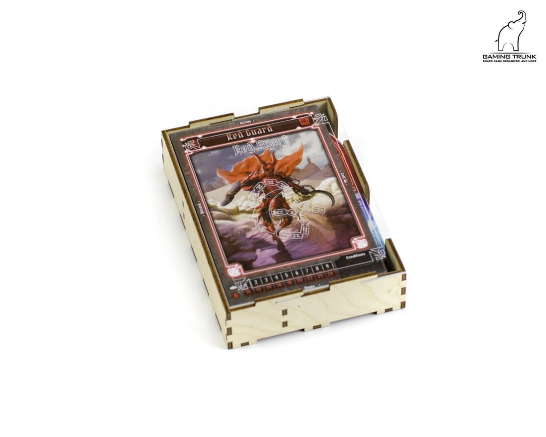 Gaming Trunk - Lion Jaws Organizer Compatible With Gloomhaven: Jaws Of The Lion (Natural Unstained) 13 Gaming Trunk - Lion Jaws Organizer Compatible With Gloomhaven: Jaws Of The Lion (Natural Unstained)