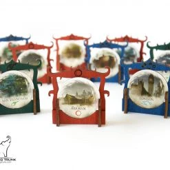 Gaming Trunk - Gate Markers For Eldritch Horror And Arkham Horror (Red) (Sets Of 5)