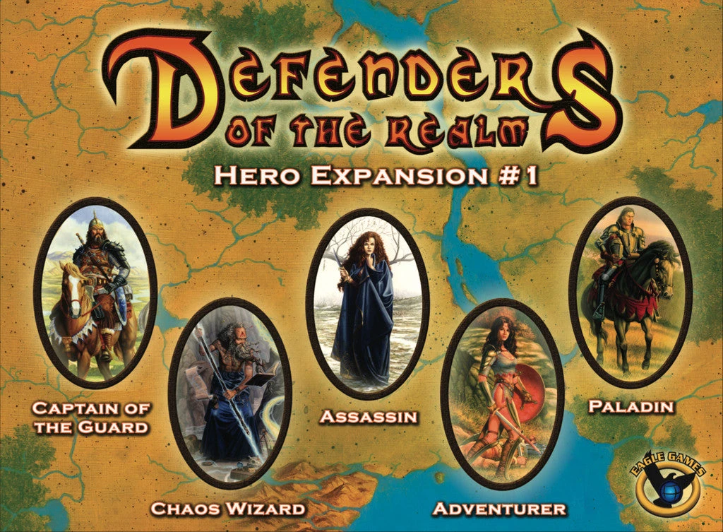 Eagle Games Defenders Of The Realm: Hero Expansion #1 Board Games 1 Eagle Games Defenders Of The Realm: Hero Expansion #1 Board Games
