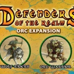 Eagle Games Board Games Defenders Of The Realm: Minions Expansion - Orcs (Includes Miniature) (Unpainted)