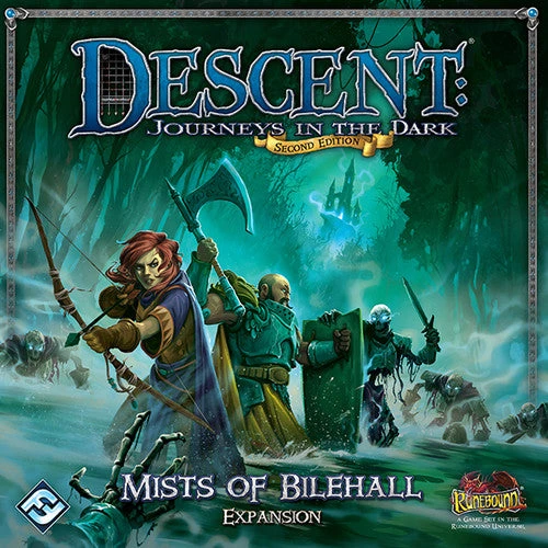 Fantasy Flight Games Descent: Journeys In The Dark (Second Edition) - Mists Of Bilehall Board Games 1 Fantasy Flight Games Descent: Journeys In The Dark (Second Edition) - Mists Of Bilehall Board Games