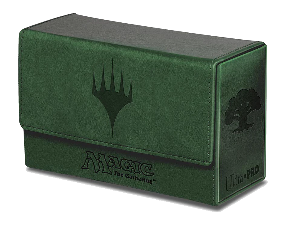 Deck Boxes Ultra Pro - Dual Flip Box Green Mana For Magic (Matte Finish) 1 Deck Boxes Ultra Pro - Dual Flip Box Green Mana For Magic (Matte Finish)