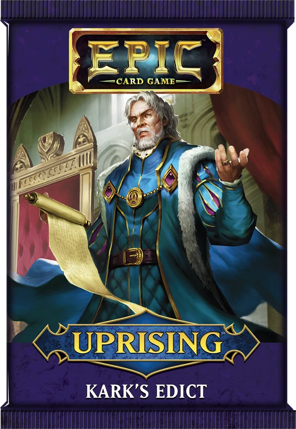 White Wizard Games Epic Card Game: Uprising- Kark's Edict Pack Board Games 1 White Wizard Games Epic Card Game: Uprising- Kark's Edict Pack Board Games