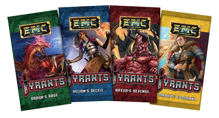 White Wizard Games Epic Card Game: Tyrants - 4 Pack Bundle Board Games 1 White Wizard Games Epic Card Game: Tyrants - 4 Pack Bundle Board Games