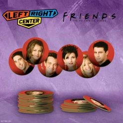 The Op Left Right Center: Friends Dice Game Board Games