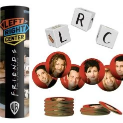 The Op Left Right Center: Friends Dice Game Board Games