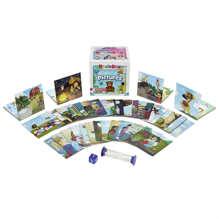 Green Board Game Co. Board Games BrainBox: Pictures *PRE-ORDER* 3 Green Board Game Co. Board Games BrainBox: Pictures *PRE-ORDER*