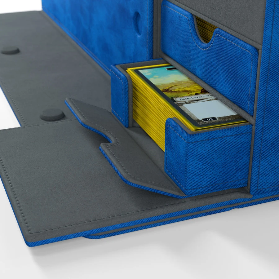 Deck Boxes Gamegenic: Cards Lair Convertible Deck Box - Blue (400ct) 4 Deck Boxes Gamegenic: Cards Lair Convertible Deck Box - Blue (400ct)